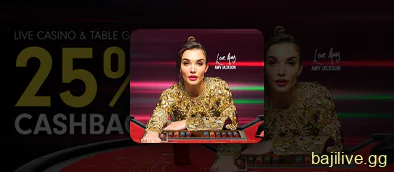 Cashback on Baji Live Casino